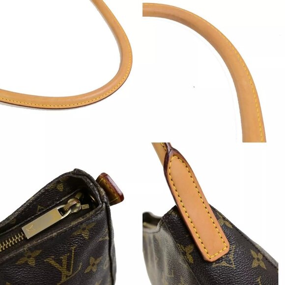 LOUIS VUITTON Looping MM Shoulder Bag Monogram Leather BN France - Picture 8 of 14